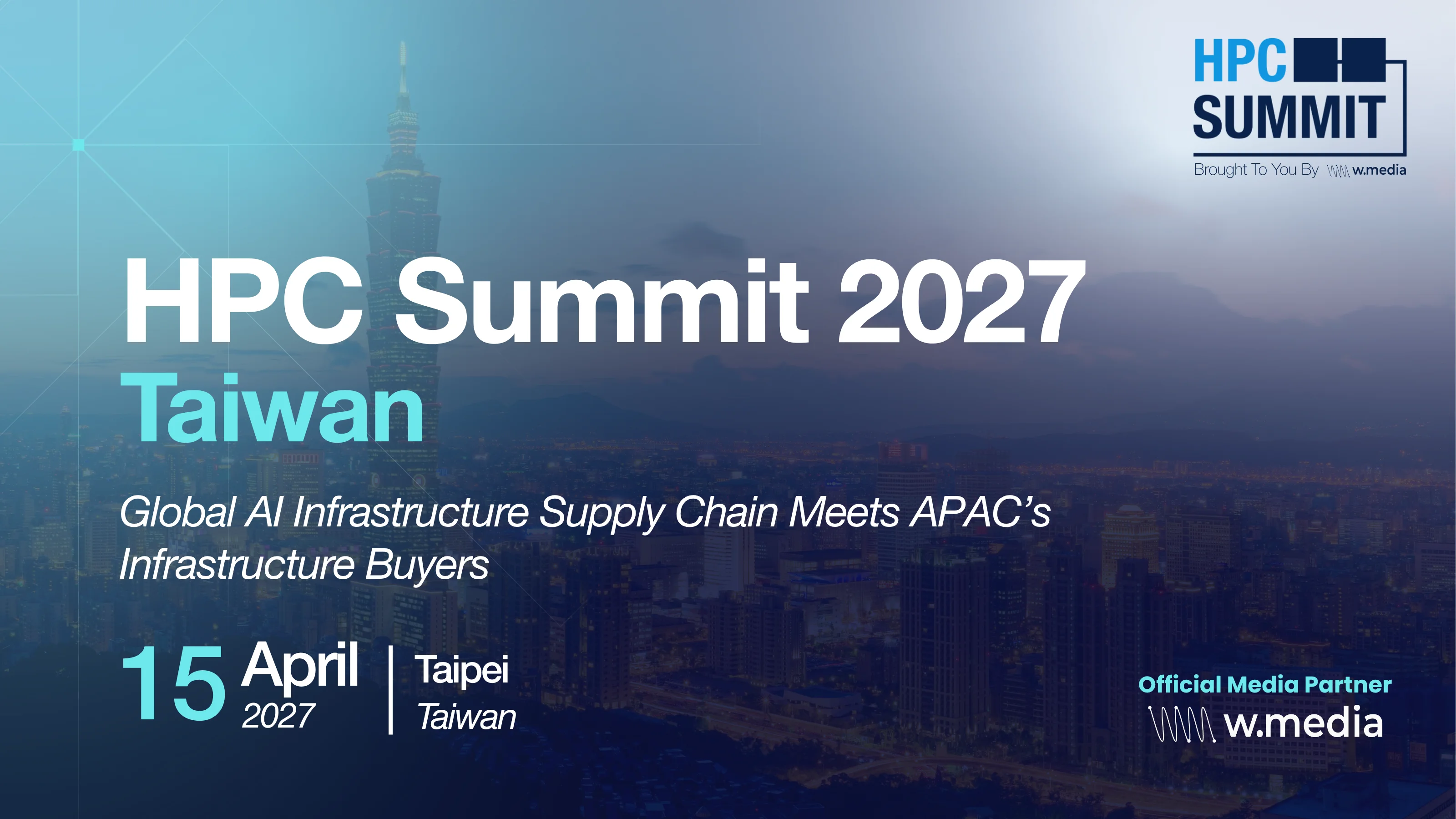 HPC SUMMIT 2027 - Taiwan