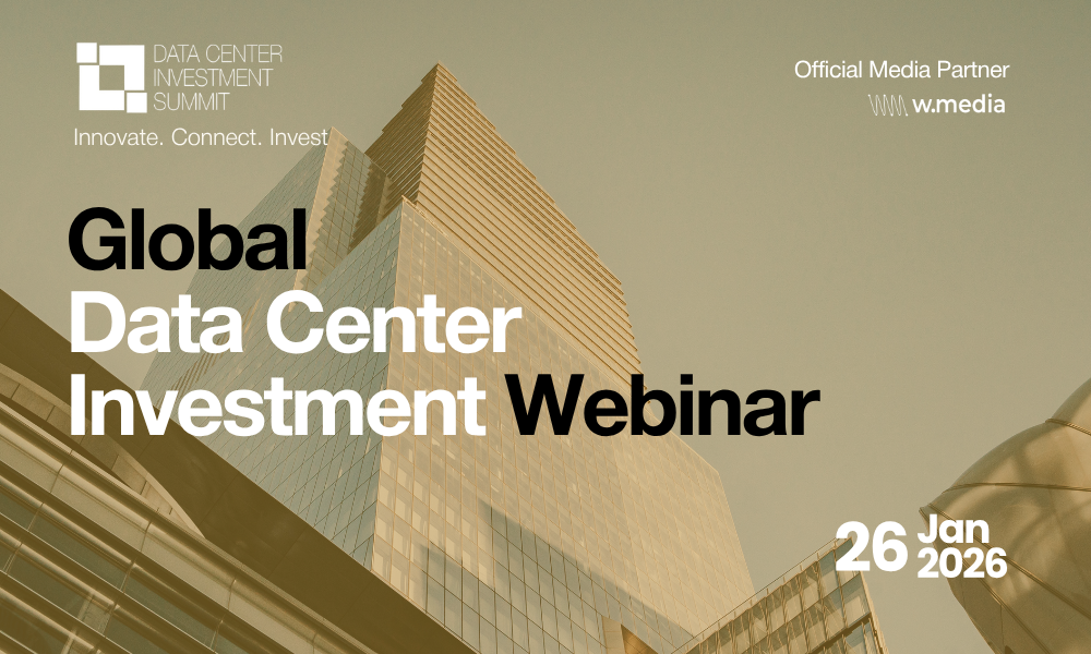 Global Data Center Investment 2026 LIVE Webinar Registration Pass