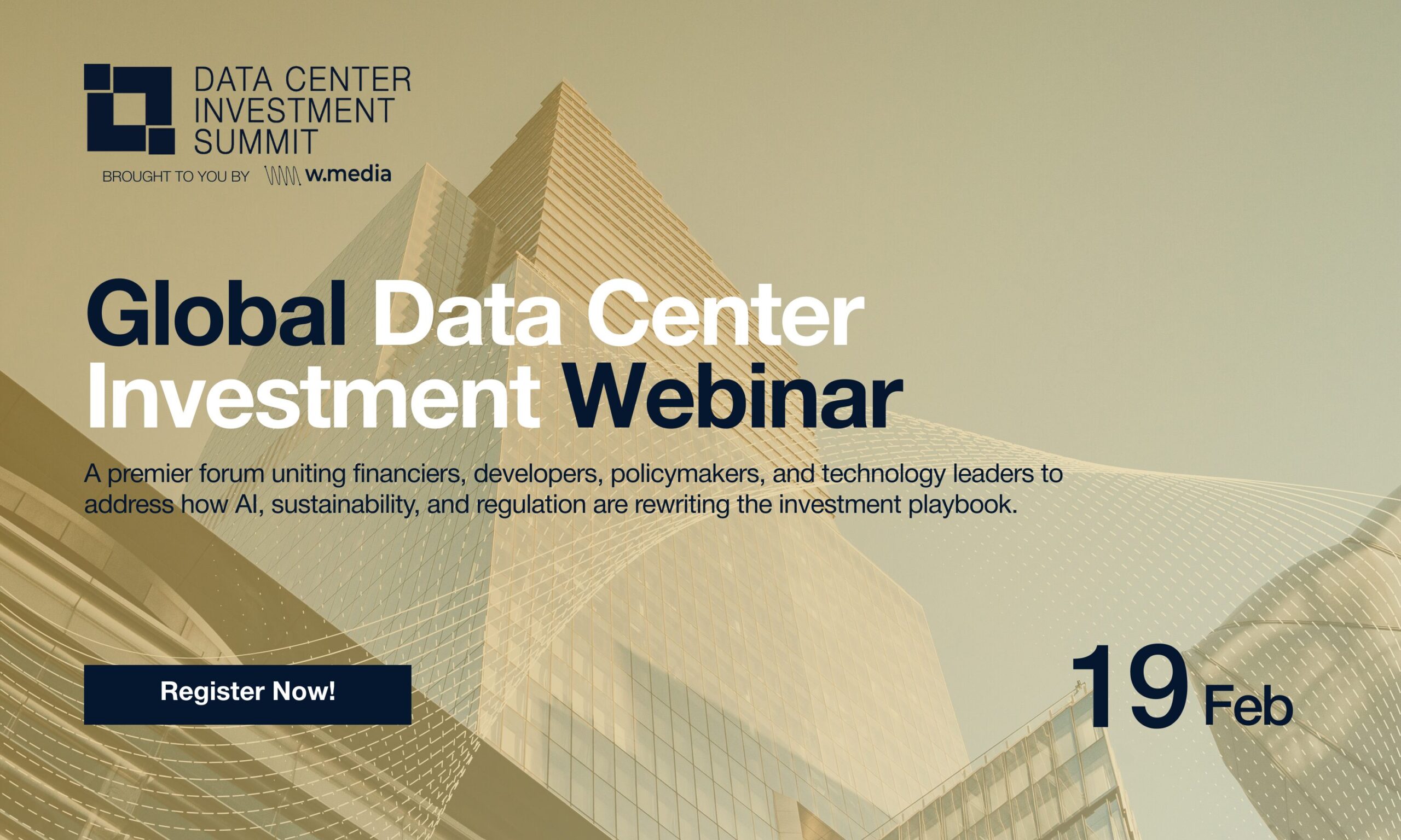 Global Data Center Investment 2026 LIVE Webinar