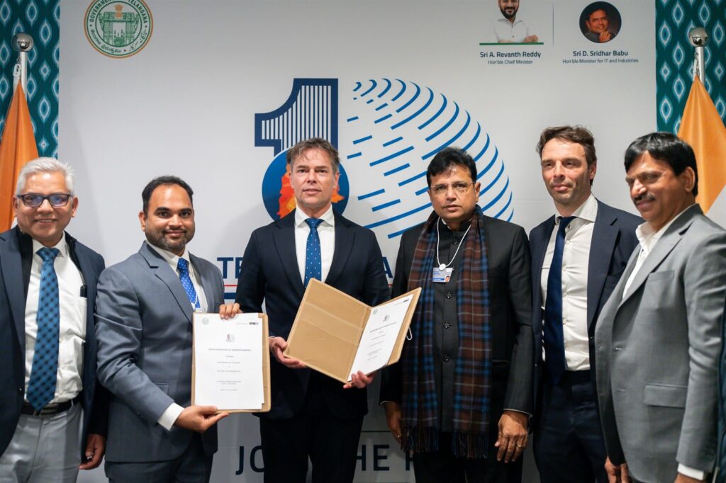 Telangana signs MoU with the UPC–Volt JV to build 100 MW AI data center