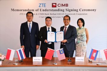 ZTE and CIMB ink MOU to support 5G and digital infrastructure deployment across ASEAN