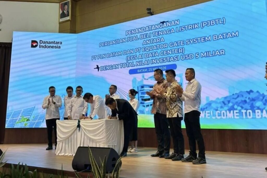 China firm to invest US$ 5 billion in AI data center in Batam