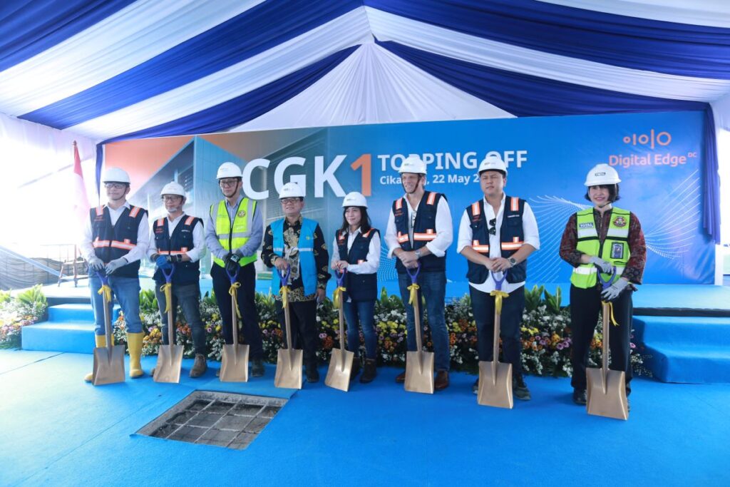 Digital Edge tops out CGK1; inks 1.45GW power deal