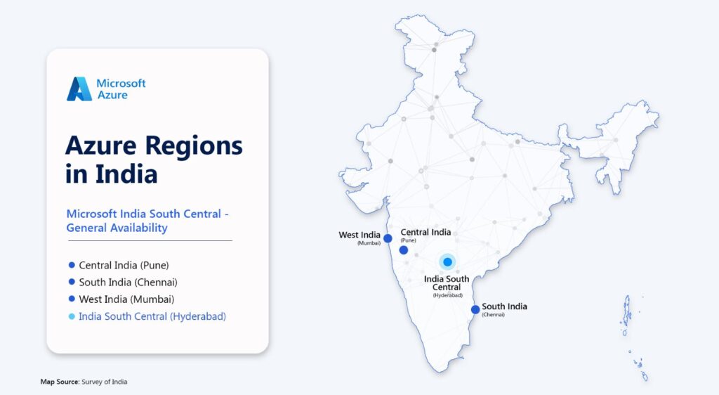 Microsoft’s India South Central cloud region goes live