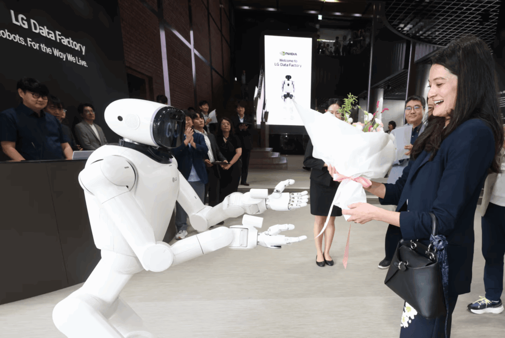 LG Electronics and NVIDIA build AI factory to advance robotics and industrial AI