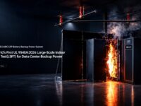 World’s first indoor large-scale fire test completed: REVO3.0 AIDC LFP Battery Backup Power System passes all three key criteria