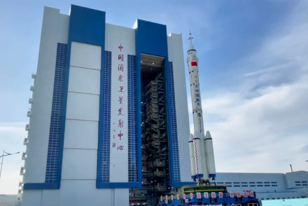 Computing power satellite launched from Jiuquan, China