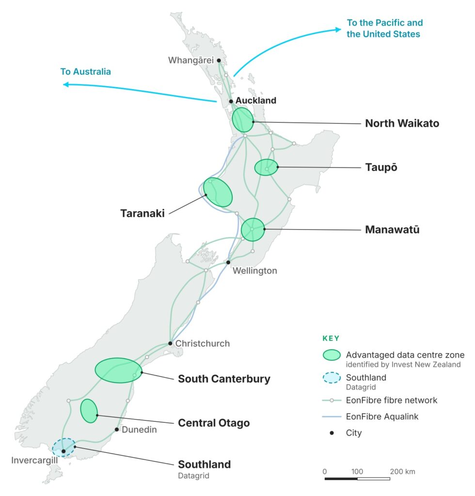 EonFibre launches connectivity offer for NZ data centre zones