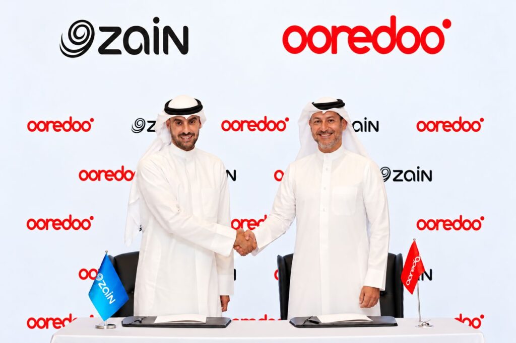 Ooredoo and Zain launch tower platform in the Middle East