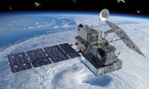 Representational image of Global Precipitation Measurement (GPM) satellite | Public domain image by NASA via Wikimedia Commons