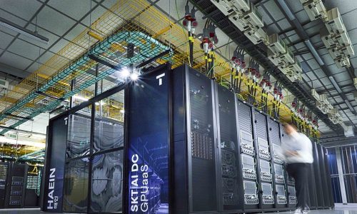 The B200 cluster Haein installed at SK Broadband's Gasan AIDC | Image courtesy: SK Telecom
