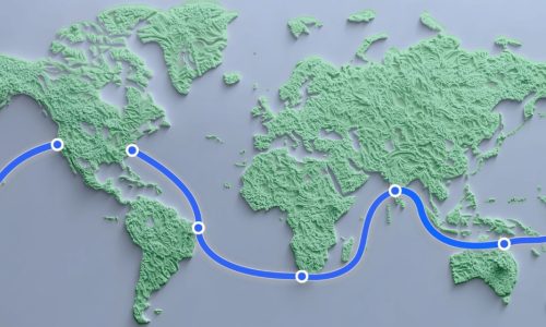 Project Waterworth map of proposed route