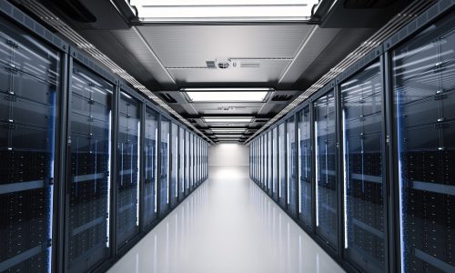 3D rendering of server room   Source: TECO