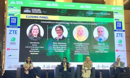 The Closing Panel in session at the Malaysia Cloud and Data Centre Convention last Thursday.