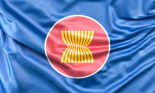 Flag of Association of South East Asian Nations (ASEAN)