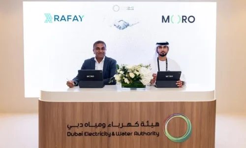 Mohammed Bin Sulaiman, CEO of Moro Hub, and Mohan Atreya, Chief Product Officer in Rafay Systems | Image Courtesy: Moro Hub