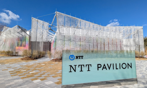 NTT Pavillion at the 2025 Expo in Osaka