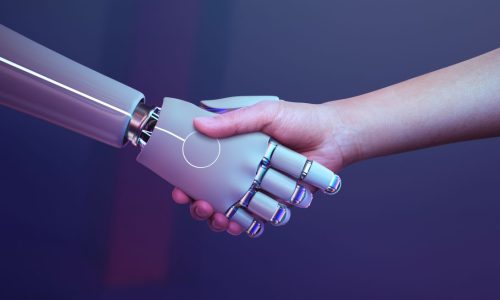 robot-handshake-human-background-futuristic-digital-age